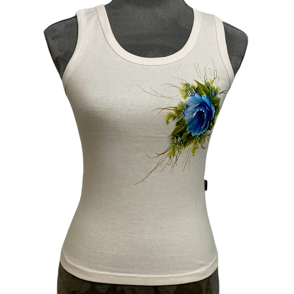 Hand Painted Brazilian Tank Top